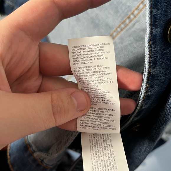 Desigual Pakaian Jada Wanita Patchwork Removable Fur Collar Jacket Size EU 42/L - Picture 6 of 10